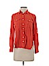 Ann Taylor LOFT 100% Rayon Orange Long Sleeve Blouse Size XS (petite) - photo 1
