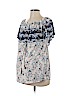 Motherhood Ivory Short Sleeve Top Size S - photo 1