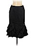 Tadashi 100% Silk Black Silk Skirt Size 6 - photo 1