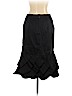 Tadashi 100% Silk Black Silk Skirt Size 6 - photo 2