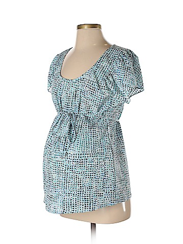 Motherhood Short Sleeve Blouse (view 1)