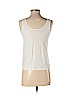 Madewell 100% Linen White Sleeveless Top Size S - photo 2
