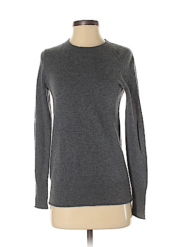 Aqua Cashmere Pullover Sweater (view 1)