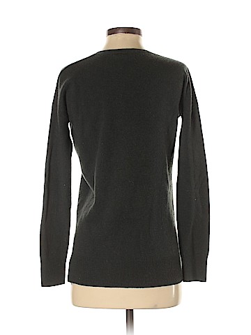 Aqua Cashmere Pullover Sweater (view 2)