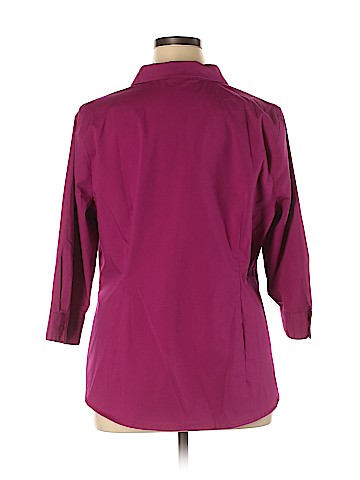 Worthington Long Sleeve Button-Down Shirt (view 2)