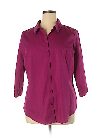 Worthington Long Sleeve Button-Down Shirt (view 1)