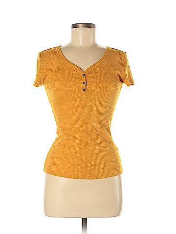 No Boundaries Short Sleeve Henley (view 1)