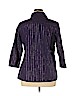 Croft & Barrow Purple Long Sleeve Button-Down Shirt Size XL - photo 2