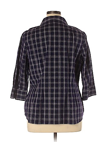 St. John's Bay Long Sleeve Button-Down Shirt (view 2)