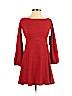 Lulu's Red Casual Dress Size S - photo 1