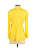 Theory Yellow Long Sleeve Blouse Size P (petite) - photo 2