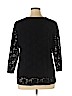 Croft & Barrow Black Long Sleeve Top Size 1X - photo 2