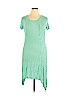 OSO Casuals Teal Casual Dress Size XL - photo 1