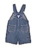 OshKosh B'gosh 100% Cotton Solid Blue Overall Shorts Size 6 - photo 2