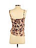 Classiques Entier 100% Silk Tan Sleeveless Silk Top Size S - photo 2