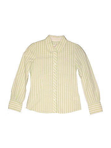 Justice Long Sleeve Button-Down Shirt (view 1)