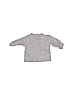 Carter's 100% Cotton Solid Gray Long Sleeve Henley Size Newborn - photo 2