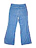 Justice Solid Blue Velour Pants Size 10 - photo 2