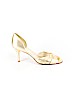 Stuart Weitzman Gold Heels Size 8 - photo 1