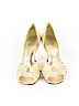 Stuart Weitzman Gold Heels Size 8 - photo 2