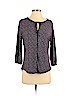 Liz Claiborne Purple Long Sleeve Top Size PM Petite - photo 1