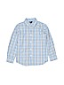 Nautica Blue Long Sleeve Button-Down Shirt Size 6 - photo 1