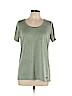 Nike 100% Polyester Green Active T-Shirt Size L - photo 1