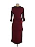 Lila Clothing Co. Burgundy Casual Dress Size XS - photo 2