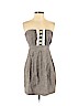 Monteau Gray Casual Dress Size S - photo 1