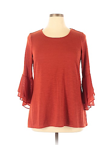 I.N. Studio 3/4 Sleeve Top (view 1)