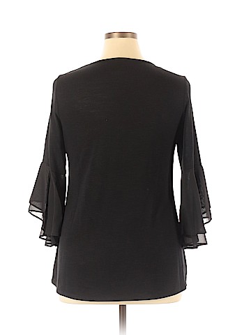 I.N. Studio 3/4 Sleeve Top (view 2)