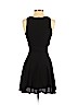 Dee Elle 100% Polyester Black Casual Dress Size S - photo 2