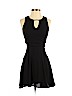 Dee Elle 100% Polyester Black Casual Dress Size S - photo 1