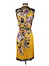 Elie Tahari 100% Silk Yellow Casual Dress Size S - photo 2