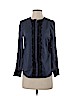 Ann Taylor Blue Long Sleeve Blouse Size 4 (petite) - photo 1