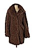 Zara 100% Polyester Brown Coat Size S - photo 1