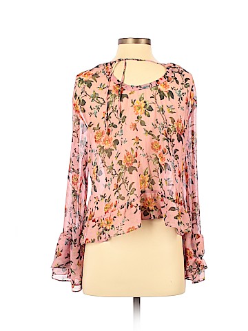 Topshop Long Sleeve Blouse (view 2)