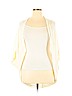 Stella & Dot 100% Cotton Ivory Cardigan Size 1X - 2X - photo 1
