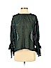 Zara Green Long Sleeve Blouse Size XS - photo 1