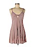 American Eagle Outfitters 100% Viscose Pink Casual Dress Size 6 - photo 1