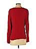 Zara 100% Viscose Red Long Sleeve Blouse Size S - photo 2