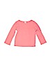 Gymboree 100% Cotton Solid Pink Long Sleeve T-Shirt Size 4 - photo 1