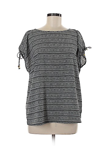 Ellen Tracy Short Sleeve Blouse (view 1)