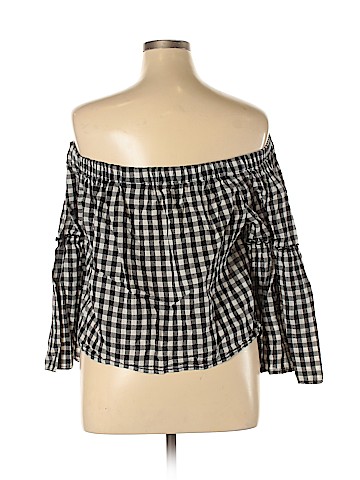 Who What Wear 3/4 Sleeve Blouse (view 2)