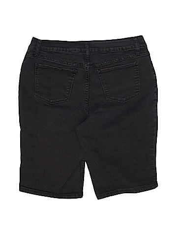 St. John's Bay Denim Shorts (view 2)