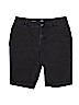 St. John's Bay Black Denim Shorts Size 14 - photo 1