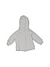 Carter's 100% Cotton Gray Zip Up Hoodie Size Newborn - photo 2