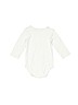 Janie and Jack 100% Cotton Ivory Long Sleeve Onesie Size 3-6 mo - photo 2