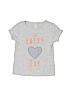 Carter's 100% Cotton Solid Gray Short Sleeve T-Shirt Size 5T - photo 1