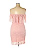 Assorted Brands 100% Polyester Pink Casual Dress Size XL - photo 2